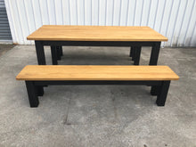 Load image into Gallery viewer, Outdoor Table with Bench seats